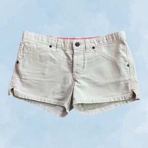 Women's Cream Shorts